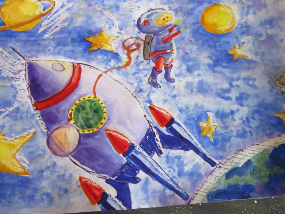 Как рисовать на космическую тему Как рисовать на космическую тему